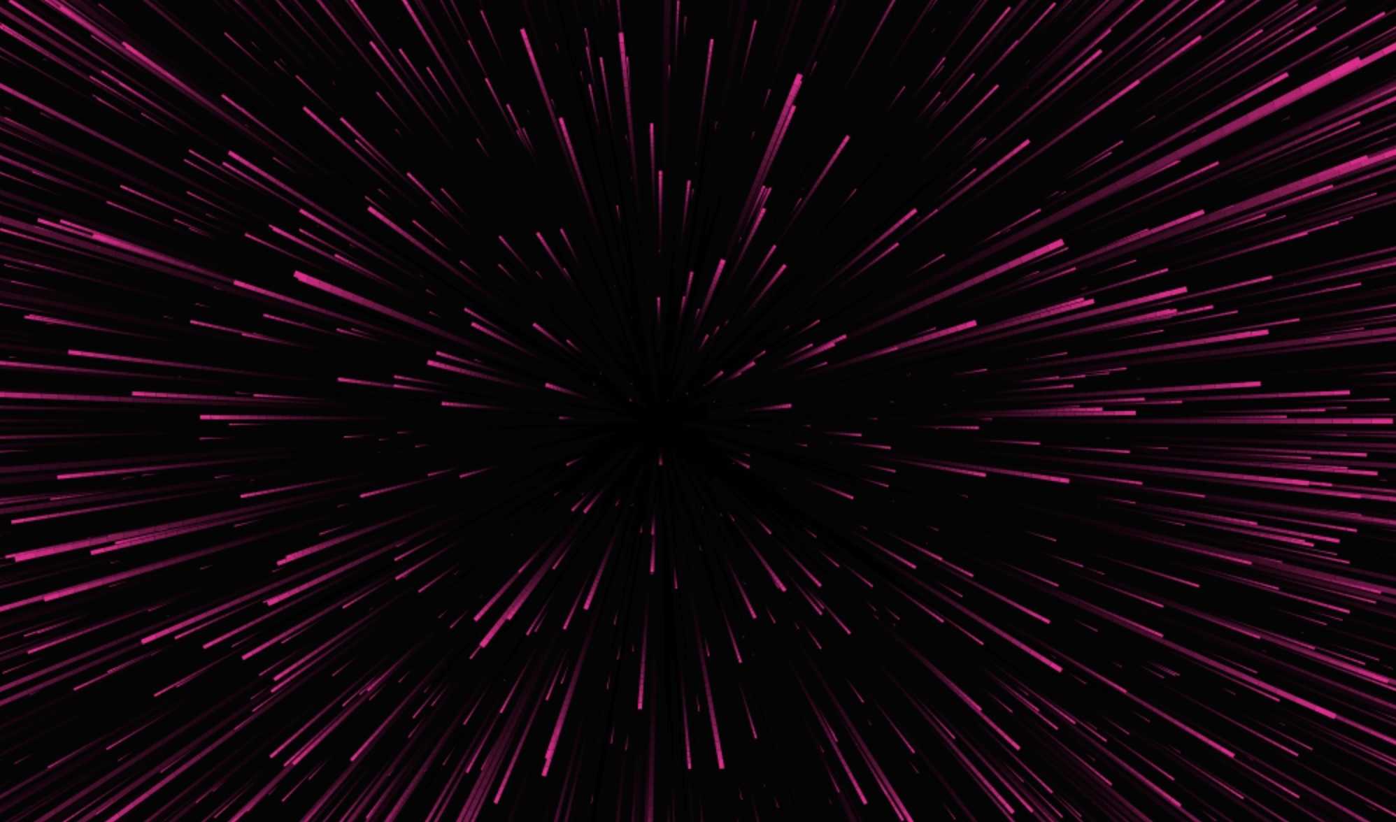 Starfield with scroll in JS